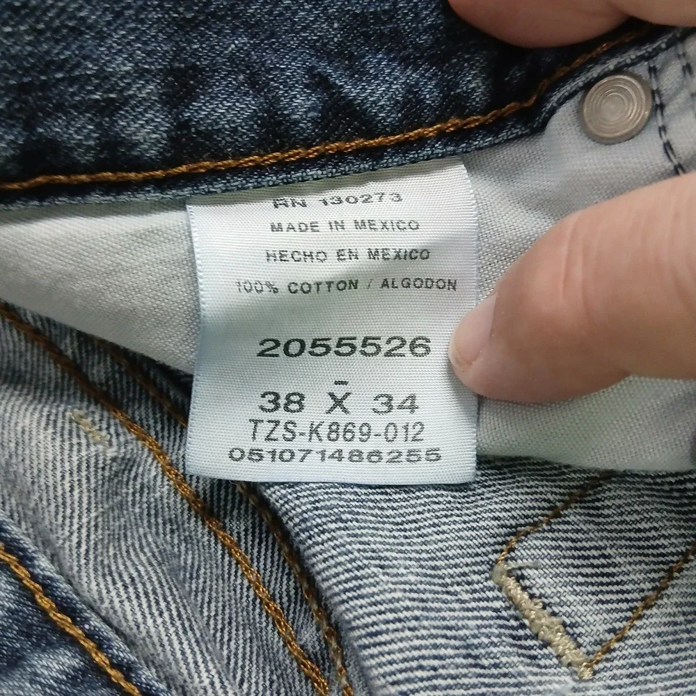Grade A Wholesale 9pc Lee‎ Mens Denim Jeans Sizes 34-48 Reseller Lot